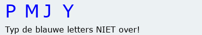 Bevestigingscode