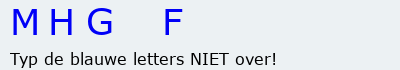 Bevestigingscode