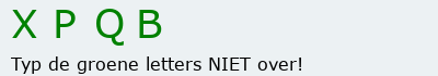 Bevestigingscode
