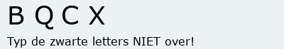 Bevestigingscode