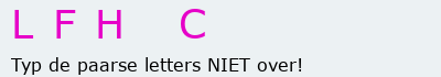 Bevestigingscode