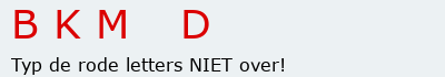 Bevestigingscode