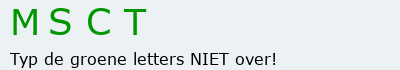 Bevestigingscode