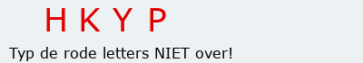 Bevestigingscode