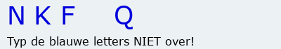 Bevestigingscode