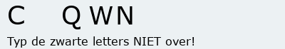 Bevestigingscode