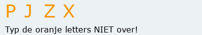 Bevestigingscode