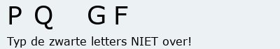 Bevestigingscode