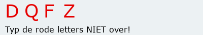 Bevestigingscode