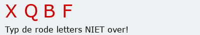 Bevestigingscode