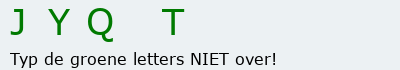 Bevestigingscode