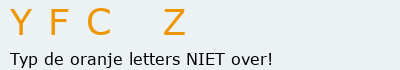 Bevestigingscode