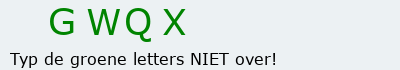 Bevestigingscode