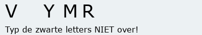 Bevestigingscode