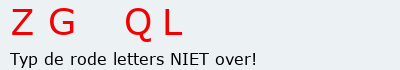 Bevestigingscode