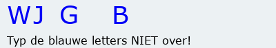 Bevestigingscode