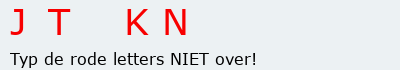 Bevestigingscode