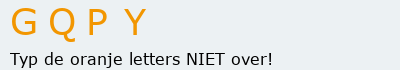 Bevestigingscode
