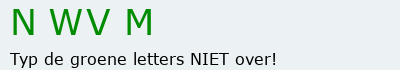 Bevestigingscode