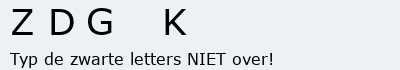 Bevestigingscode