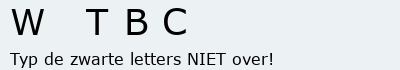 Bevestigingscode