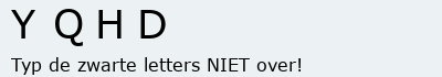 Bevestigingscode