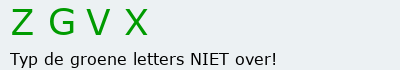Bevestigingscode