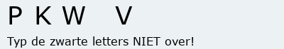 Bevestigingscode