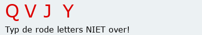 Bevestigingscode