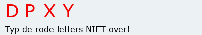 Bevestigingscode