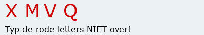 Bevestigingscode