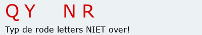 Bevestigingscode