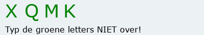 Bevestigingscode
