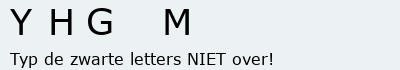 Bevestigingscode