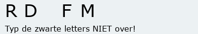 Bevestigingscode