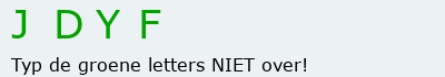 Bevestigingscode