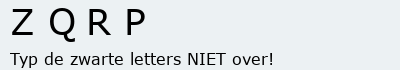 Bevestigingscode