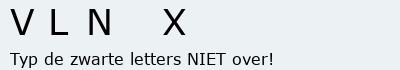 Bevestigingscode