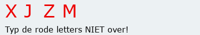 Bevestigingscode