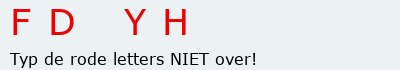 Bevestigingscode
