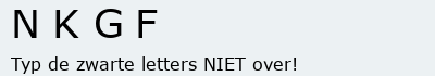 Bevestigingscode
