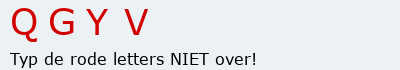 Bevestigingscode