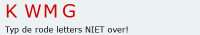 Bevestigingscode