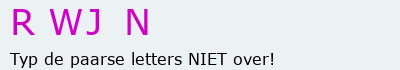 Bevestigingscode