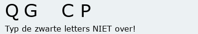 Bevestigingscode