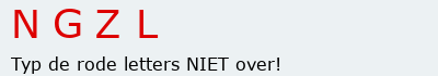 Bevestigingscode