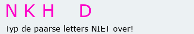 Bevestigingscode