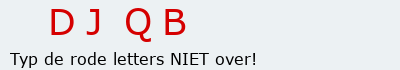 Bevestigingscode