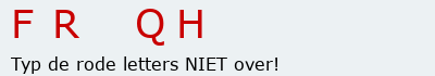 Bevestigingscode