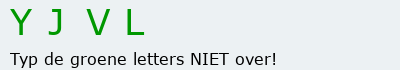 Bevestigingscode